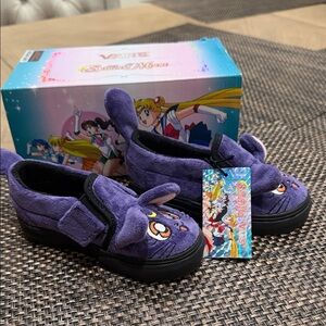 Vans Purple Plush Character Shoes